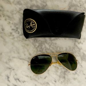Ray-Ban aviator sunglasses